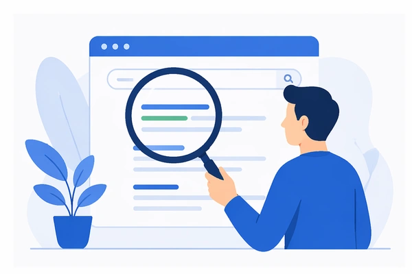 Analyse SEO et recherche de visibilité sur Google