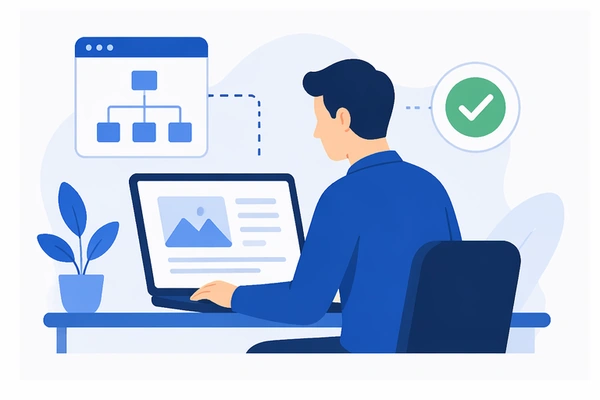 Structure de site optimisée pour le SEO